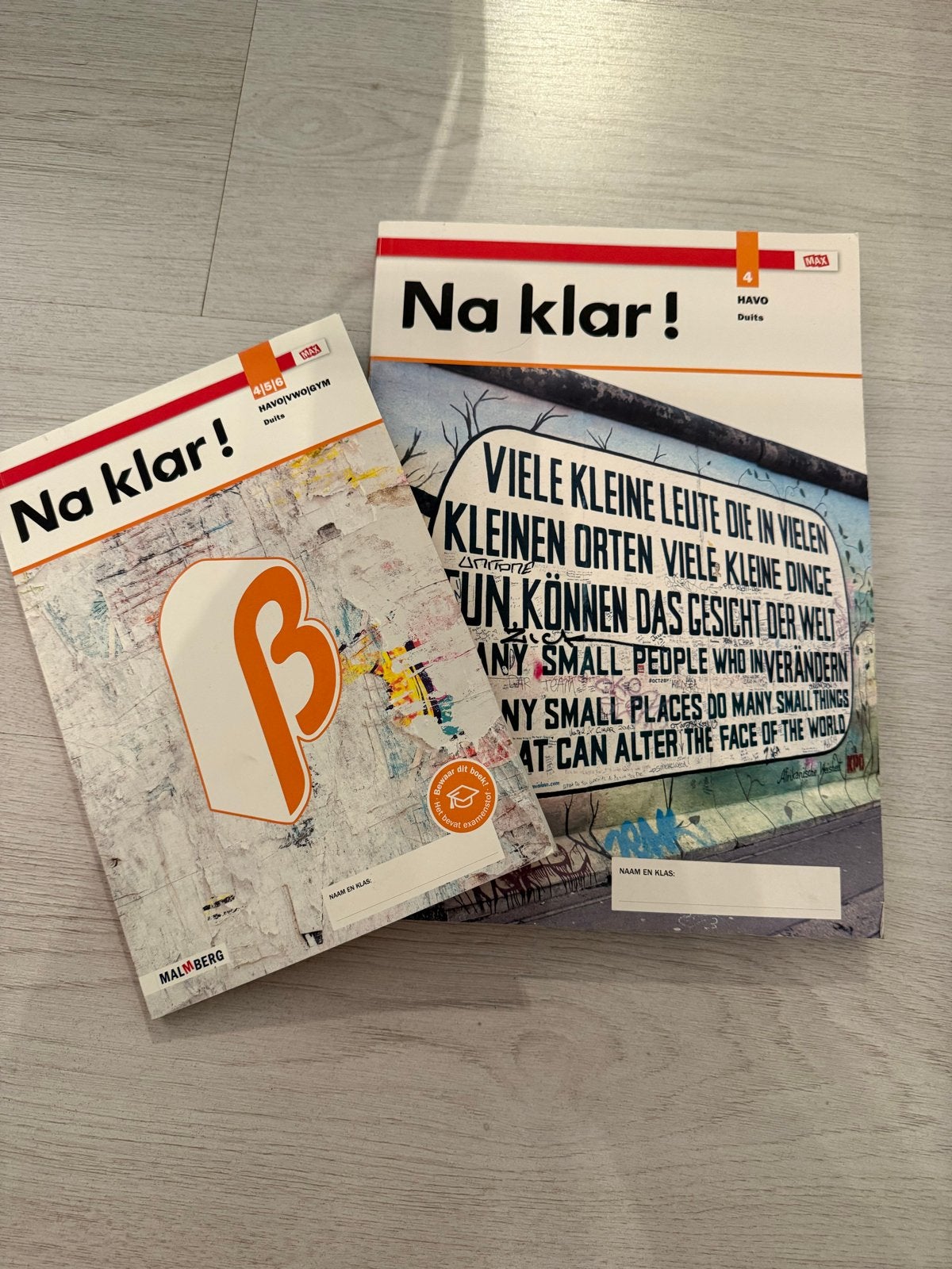 Na Klar! Duits HAVO 4 lesboek en handig woordenboek, Boeken, Ophalen of Verzenden, Zo goed als nieuw, HAVO, Duits