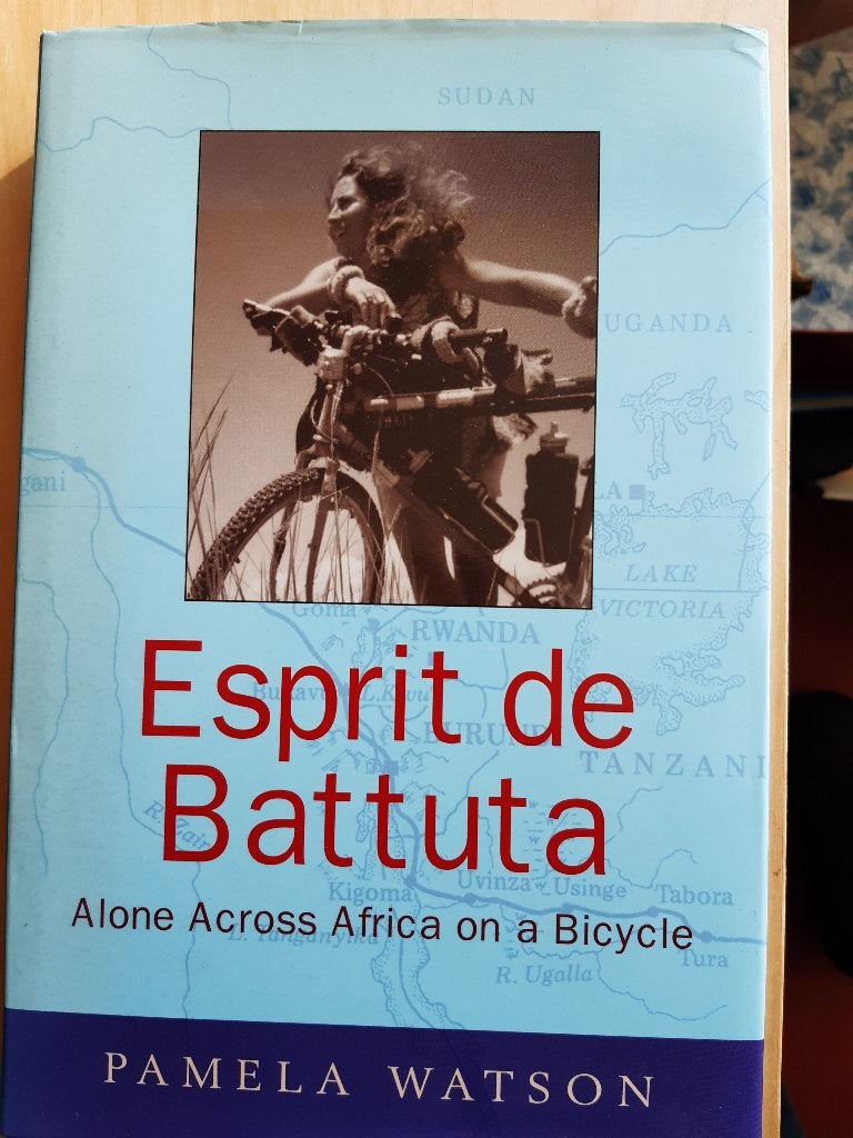 Afrika, Esprit de Battuta, fietsreis dwars door Afrika, € 5=, Boeken, Reisgidsen, Overige merken, Afrika, Pamela Watson, Ophalen of Verzenden
