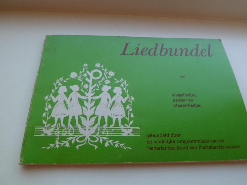 Liedbundel van wiegeliedjes, Peuter-en kleuterliedjes, Muziek en Instrumenten, Bladmuziek, Ophalen of Verzenden, Gebruikt, Overige soorten