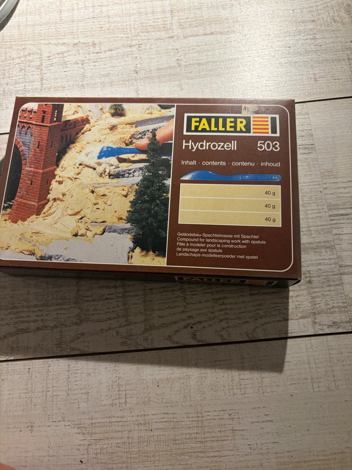 2x Faller Hydrozell 503 Landschaps-modelleerpoeder, Ophalen of Verzenden, Nieuw, Overige typen