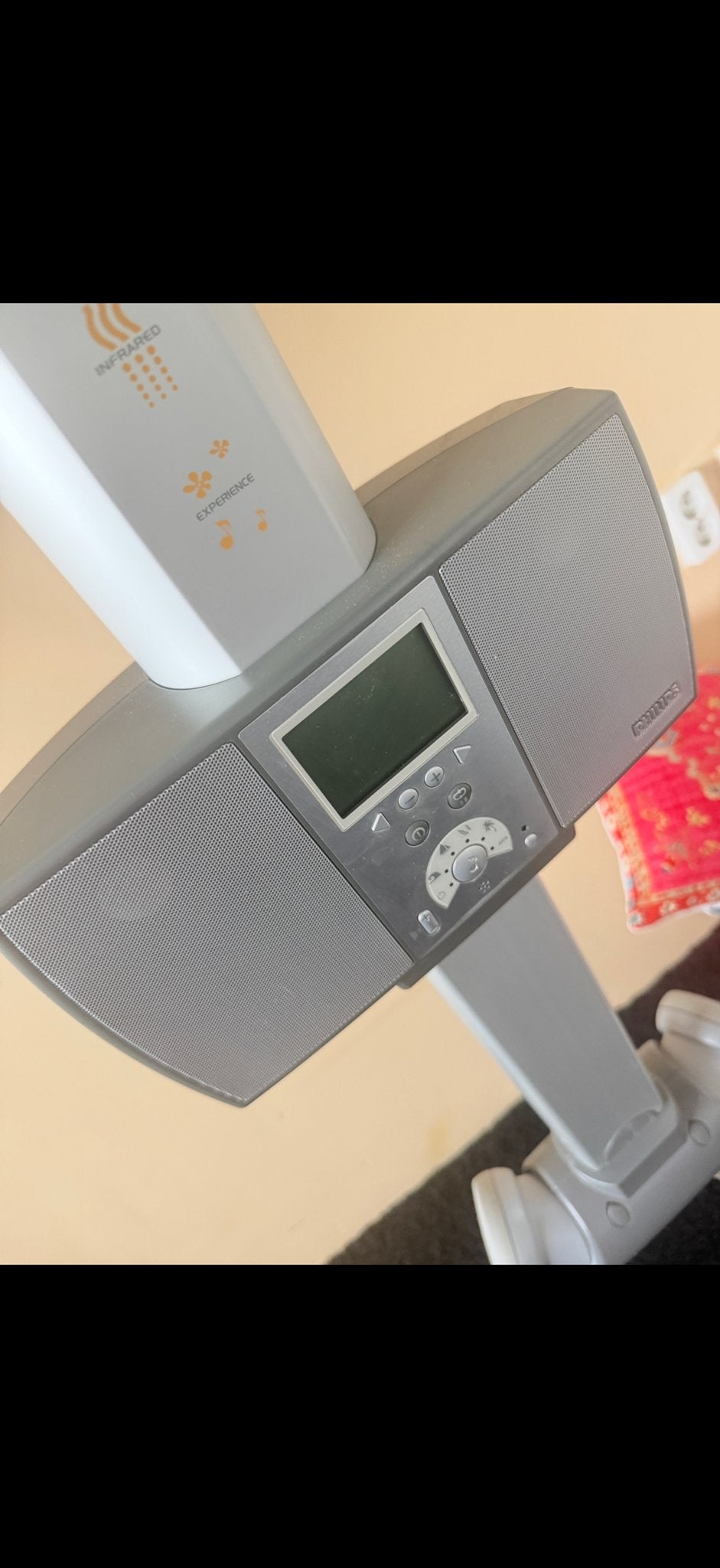 Philips Innergize HB901 Zonnebank met Infrarood, Ophalen, Gebruikt, Zonnebank enkelzijdig, Minder dan 10 lampen