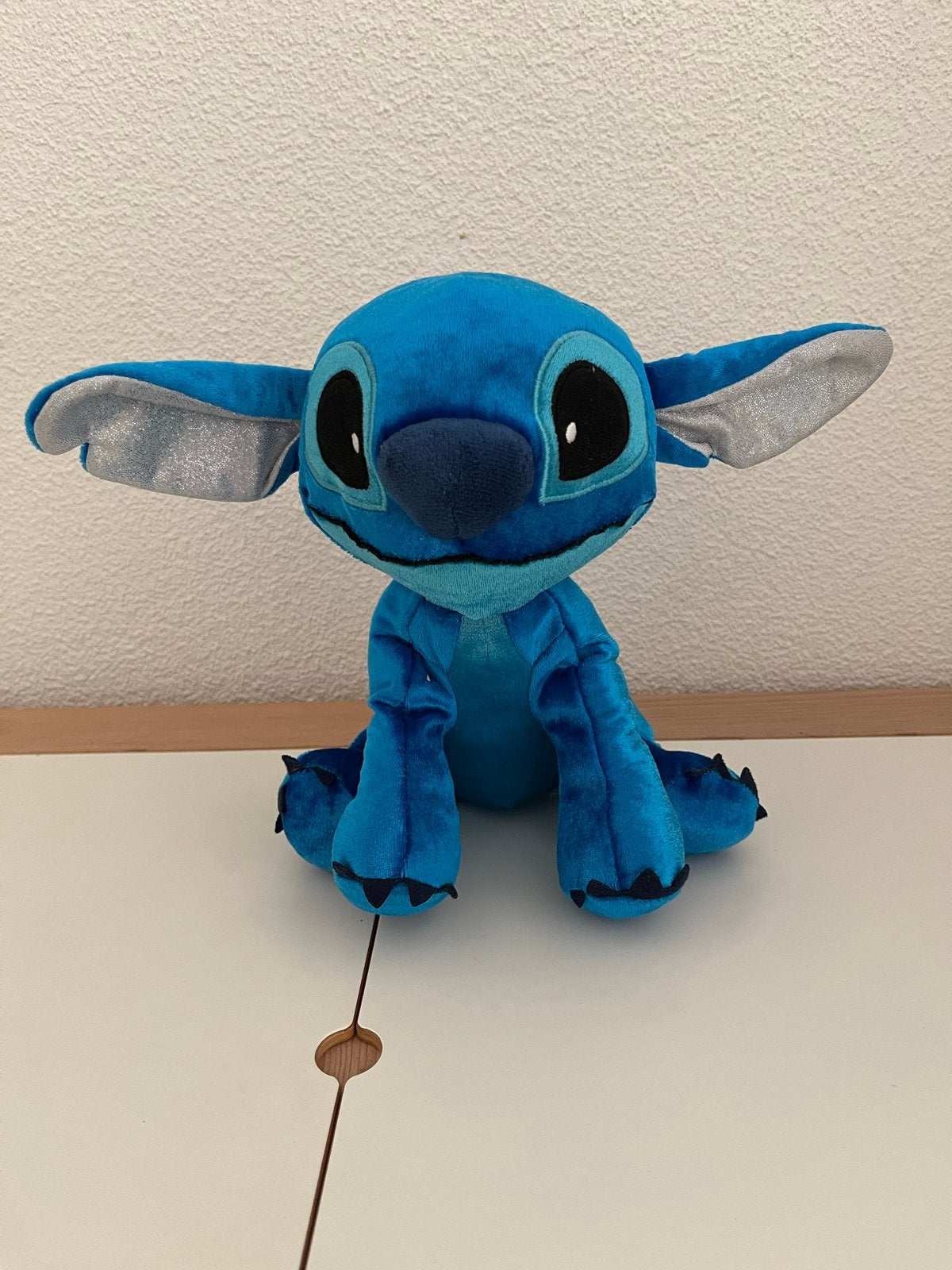 Disney Stitch Knuffel - Zo goed als nieuw, Disney, Overige typen, Blauw, Ophalen of Verzenden