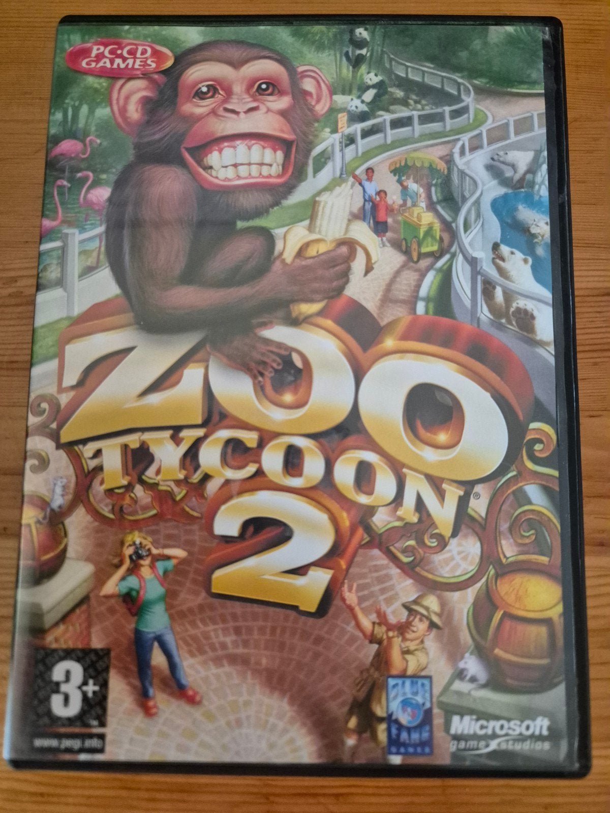 Zoo Tycoon 2 PC CD-ROM Game - Bouw je eigen dierentuin!, 1 speler, Ophalen of Verzenden, Zo goed als nieuw, Vanaf 3 jaar