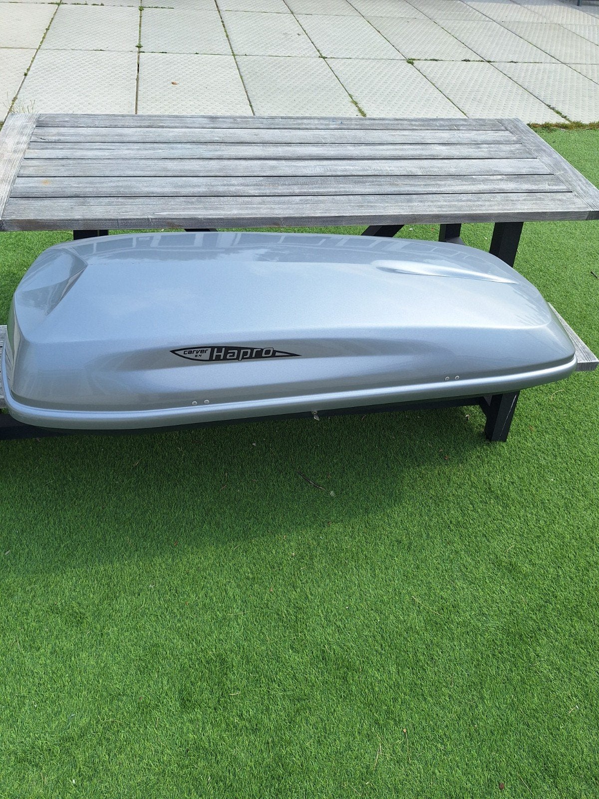 Hapro Carver 6.4Dakkoffer - Zilverkleurig en Ruim, Ophalen, Gebruikt