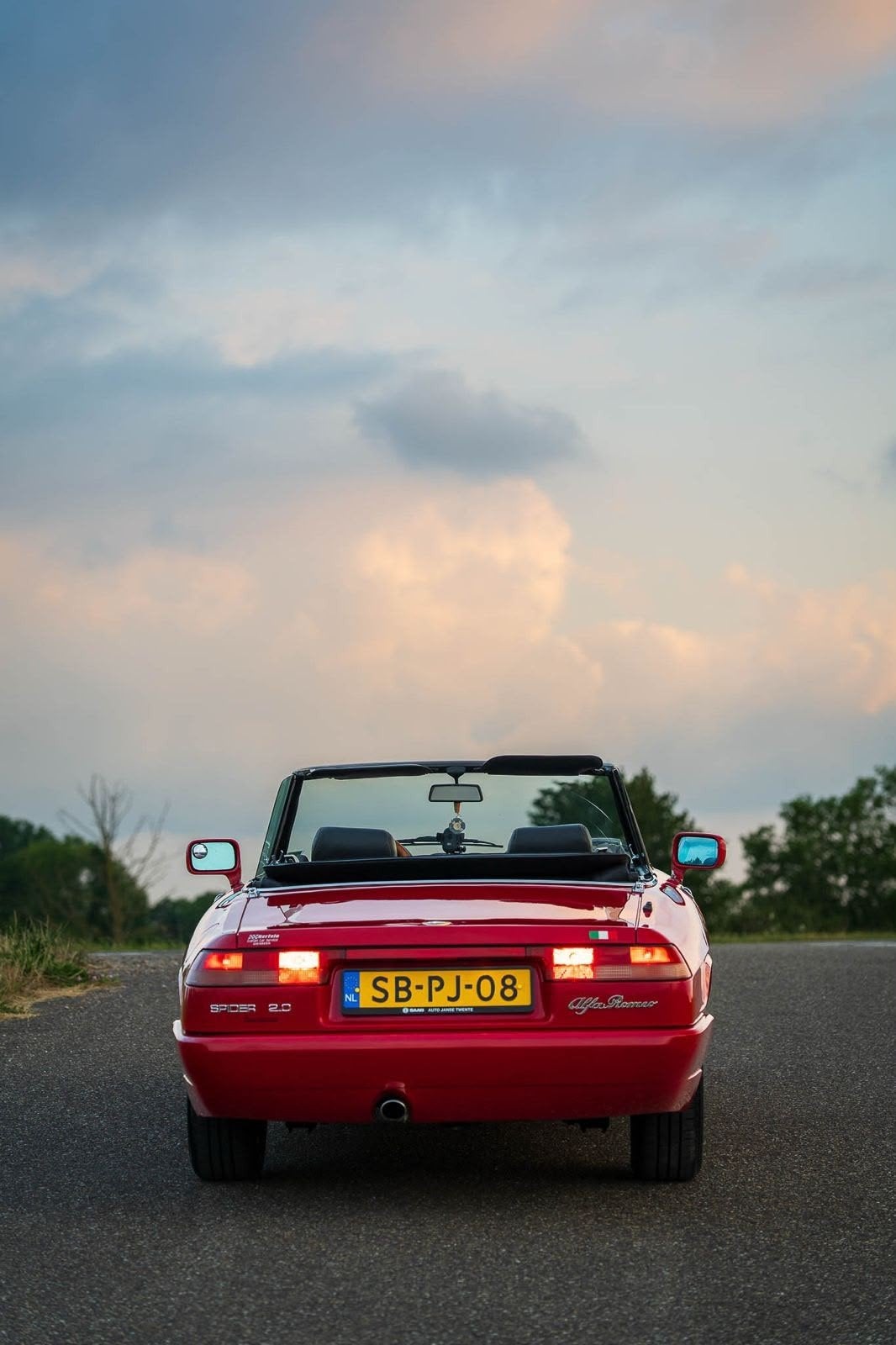 Te koop Alfa romeo spyder u9 rood, Particulier, Te koop