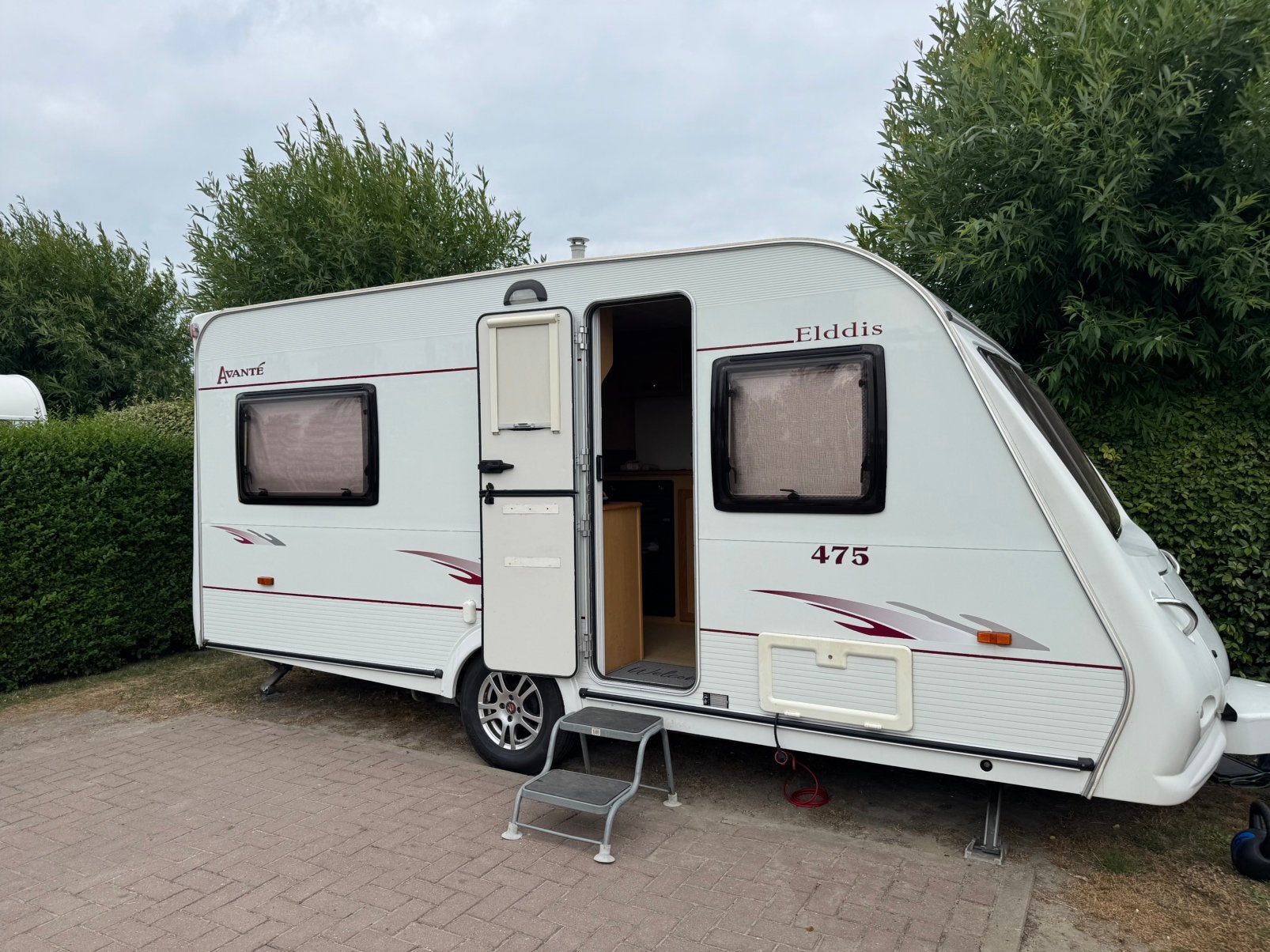 Elddis Avanté 475 / 2005 / stapelbed / onderhouden / tent, Caravans en Kamperen, Caravans, Vast bed, Elddis, 750 - 1000 kg, Particulier