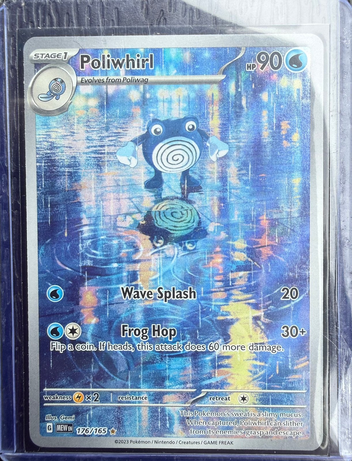 Pokemon Poliwhirl 176/165 151, Ophalen of Verzenden, Zo goed als nieuw