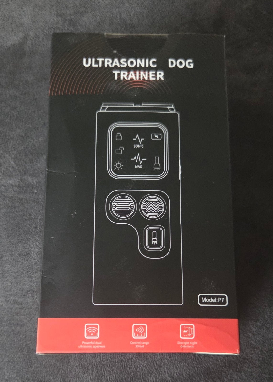 Ultrasoon Hondentrainingsapparaat / Anti-blaf Apparaat, Dieren en Toebehoren, Honden-accessoires, Overige merken, Ophalen of Verzenden