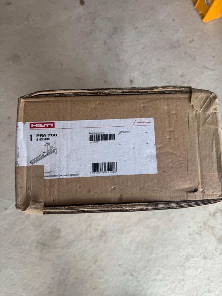 Hilti pra 760, Doe-het-zelf en Verbouw, Meetapparatuur, Ophalen of Verzenden, Zo goed als nieuw