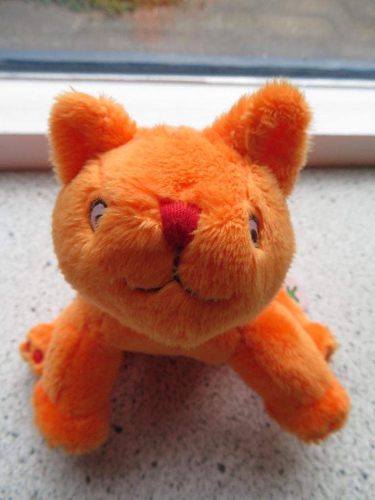 Poes Dikkie Dik Jet  Boeke Happy Horse kleine maat ca 14 cm, Oranje, Happy Horse, Wasbaar, Ophalen of Verzenden