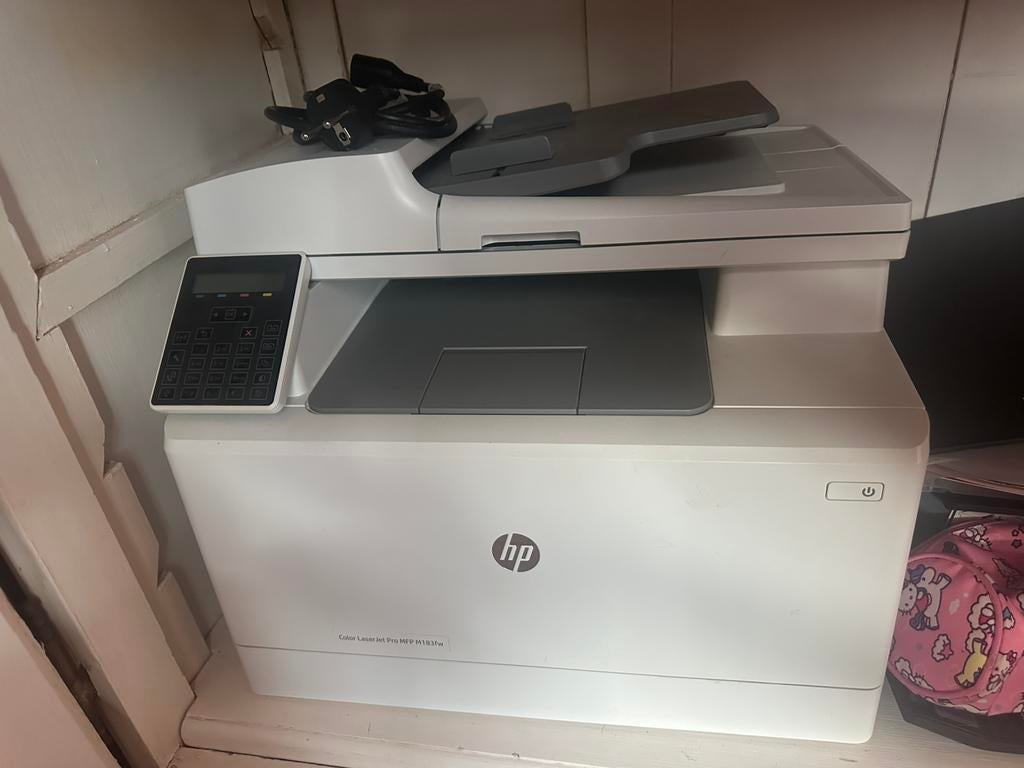HP Color LaserJet Pro M183fw - Kleurenlaserprinter, Computers en Software, Printers, Gebruikt, Printer, Laserprinter, Faxen, Kleur printen