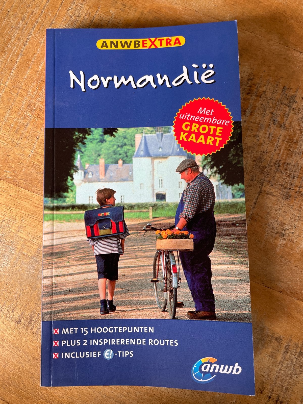 Reisgids Normandië - Frankrijk, Europa, Ophalen of Verzenden, Zo goed als nieuw, Reisgids of -boek