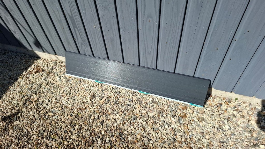 Keralit panelen RAL 7021, reststukken, Ophalen, Nieuw, Overige materialen, Minder dan 20 mm