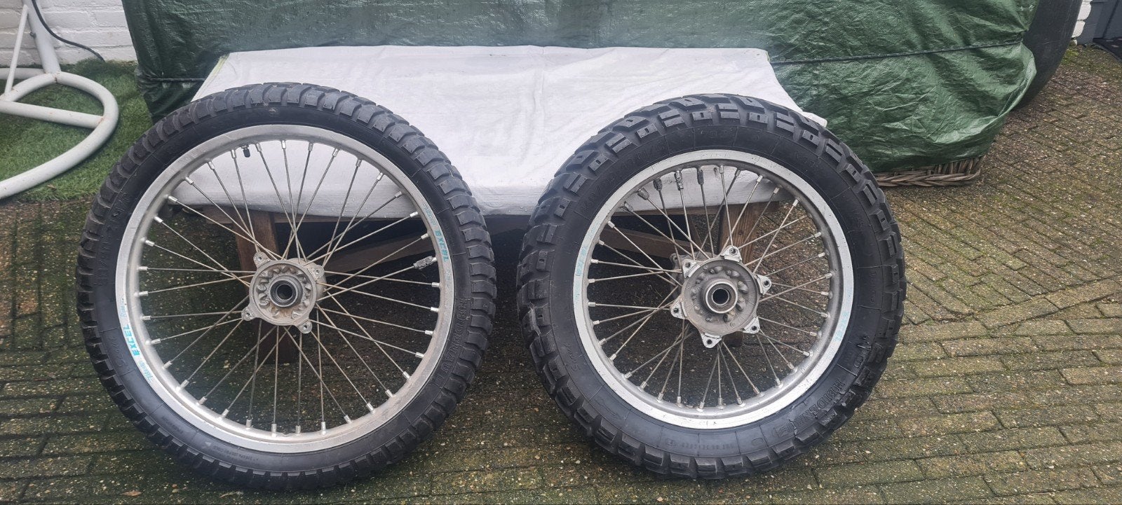 Excel crossvelgen set (Husqvarna/Ktm), Ophalen, Gebruikt
