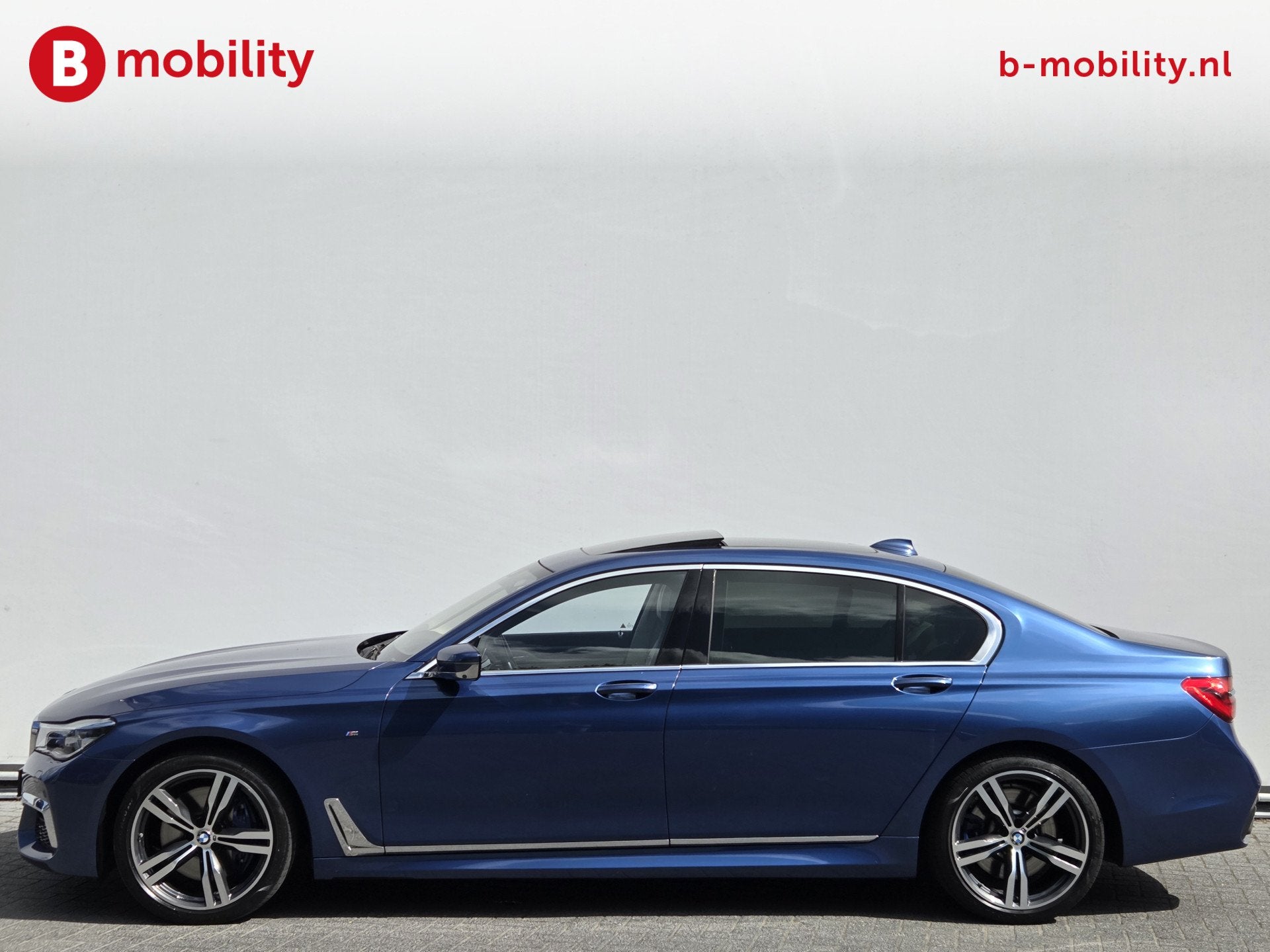 BMW 7 Serie 750Li High Executive M-Sport Laser Head-Up Soft, Auto's, BMW, Automaat, Achterwielaandrijving, Gebruikt, 120 €/maand