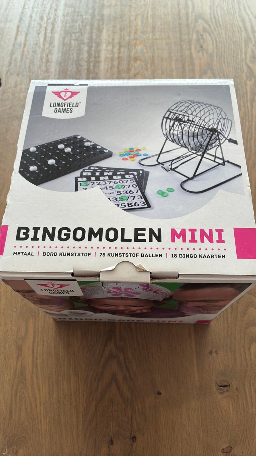 Prachtig mini bingomolen, Ophalen, Zo goed als nieuw