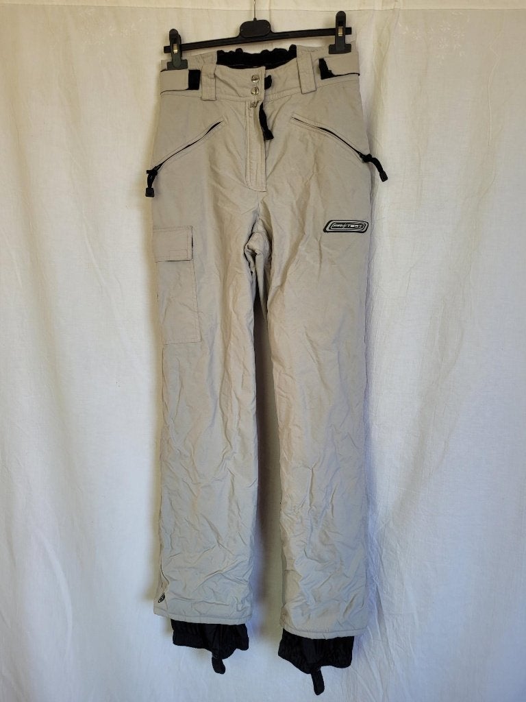 Stoere grijze skibroek mt 36 merk Protest, Broek, ., Ophalen of Verzenden, Zo goed als nieuw