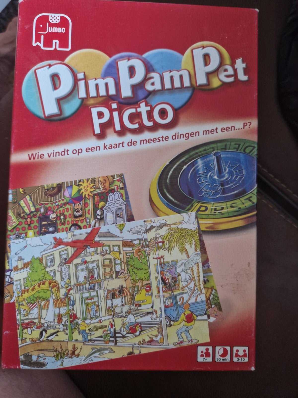 Jumbo Pim Pam Pet Picto - Zoekspel voor jong en oud, Vijf spelers of meer, Ophalen of Verzenden, Gebruikt, Jumbo