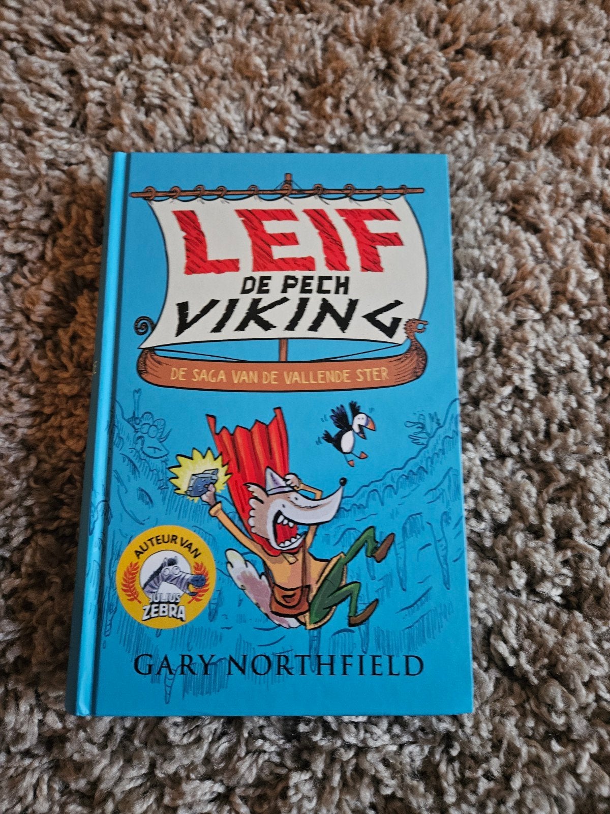 Leif de pech viking - Gary Northfield, Fictie algemeen, Ophalen of Verzenden, Zo goed als nieuw, Gary Northfield