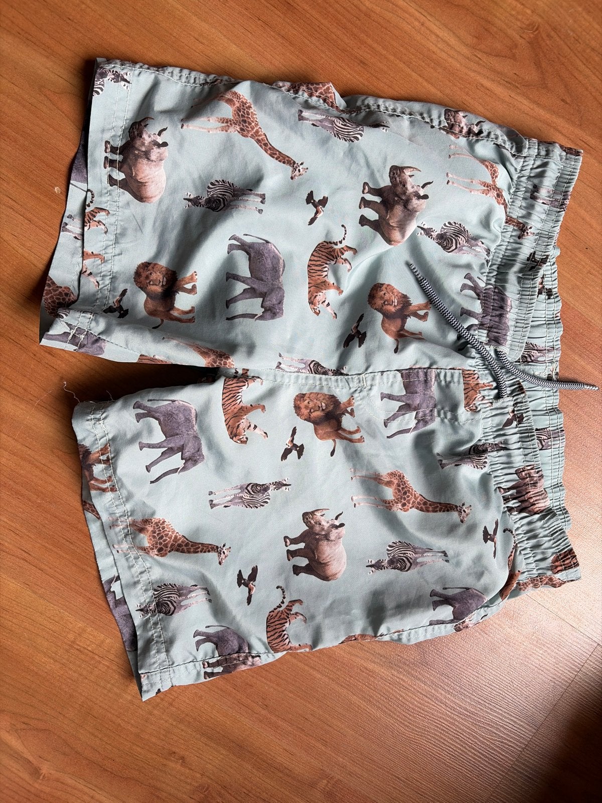 Zwembroek met dierenprint 140/146, Ophalen, Zo goed als nieuw