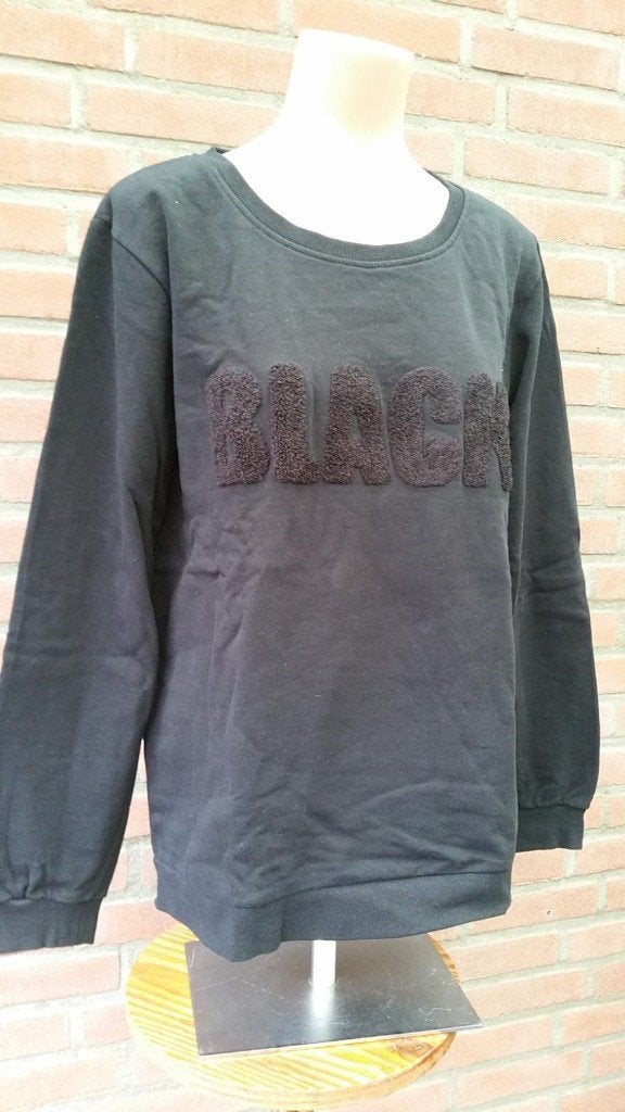 True spirit zwarte trui maat xl, Ophalen of Verzenden, Zo goed als nieuw, Maat 46/48 (XL) of groter, Zwart