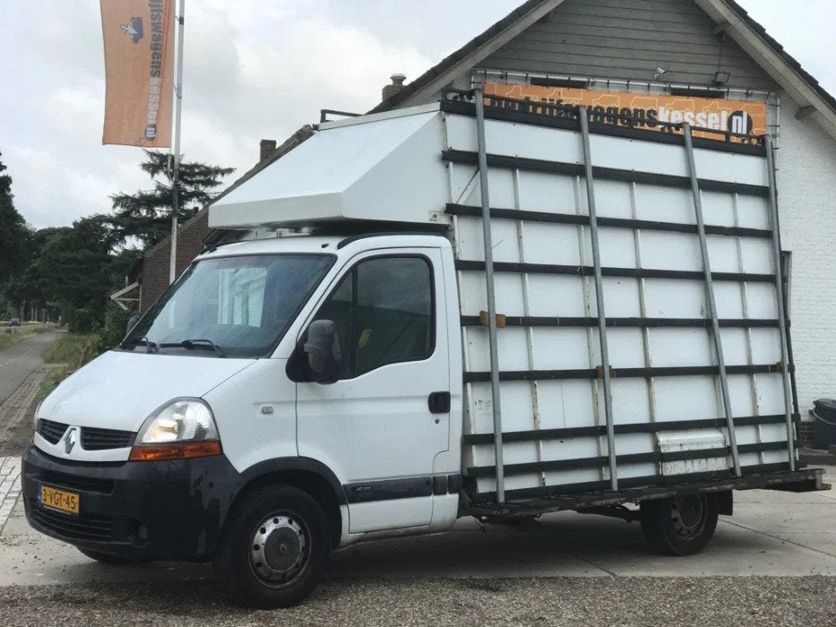 Renault Master T35 2.5 dCi 120 Glastransporter Glasresteel G, Stof, Gebruikt, 4 cilinders, 2000 kg