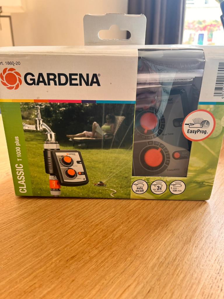 gardena classic t 1030 plus bewaterings timer, Ophalen of Verzenden, Zo goed als nieuw