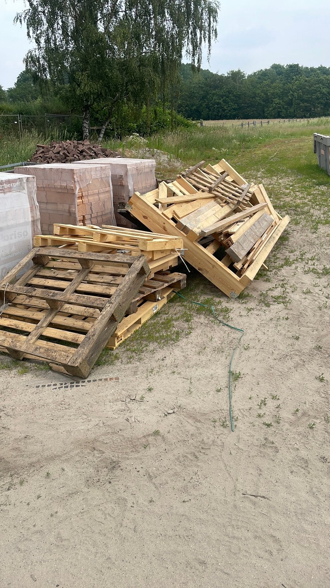 Stookhout brandhout pallets hout, Ophalen of Verzenden, Zo goed als nieuw
