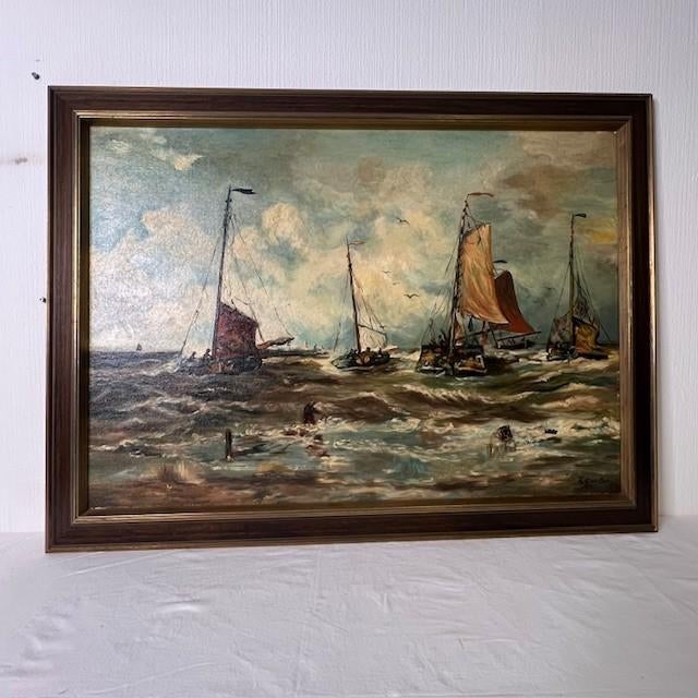 Schilderij Kees Gorter - Scheldeluministen, Antiek en Kunst, Ophalen