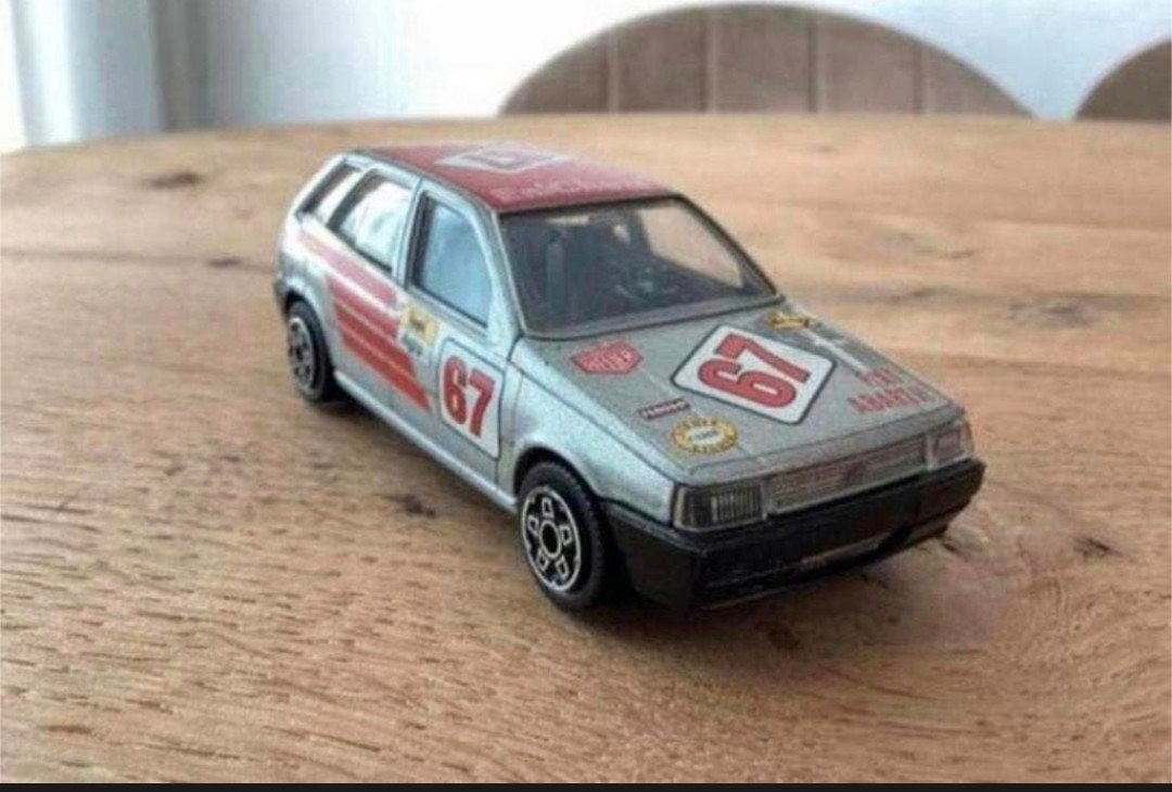 Fiat Tipo Rally #67 – Bburago schaal 1:43 – Made in Italy, Hobby en Vrije tijd, Ophalen of Verzenden, Zo goed als nieuw, Auto