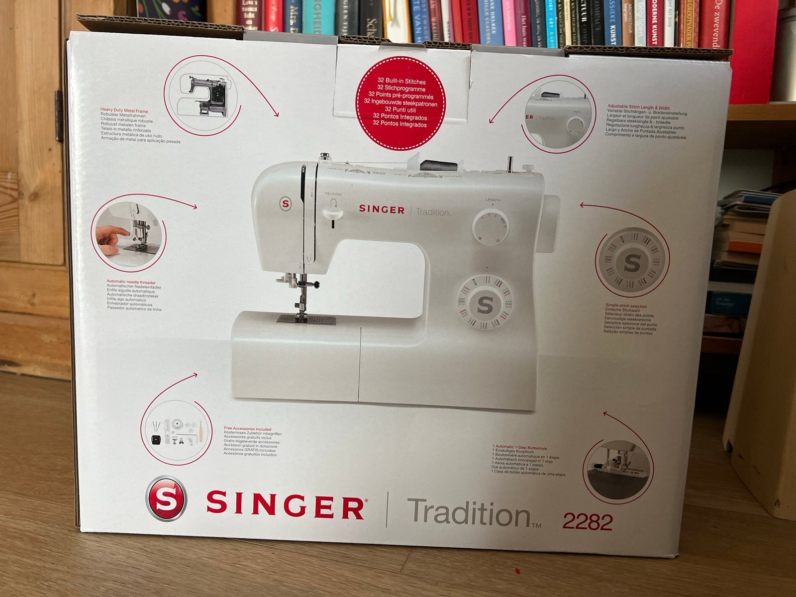 Singer Tradition 2282 Naaimachine - Nieuw in doos, Ophalen, Nieuw, Naaimachine, Singer