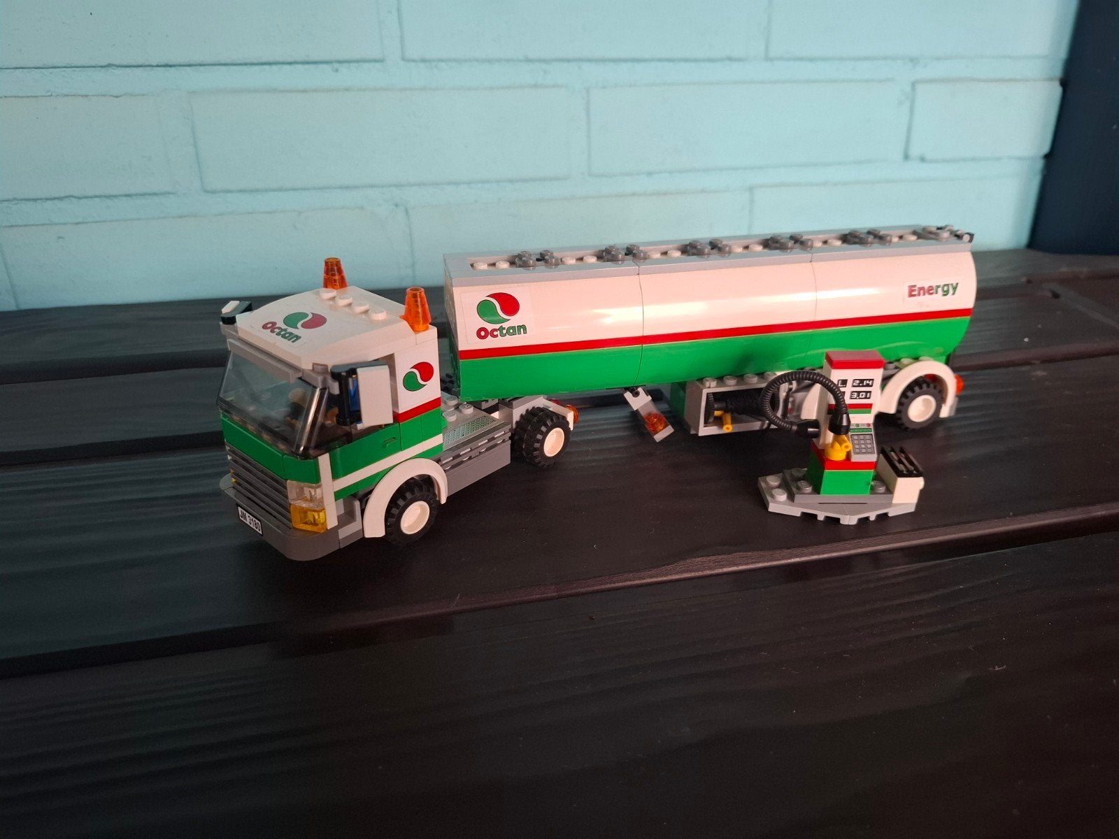 3180 City Tankwagen, Kinderen en Baby's, Speelgoed | Duplo en Lego, City, Lego, Zo goed als nieuw, Complete set