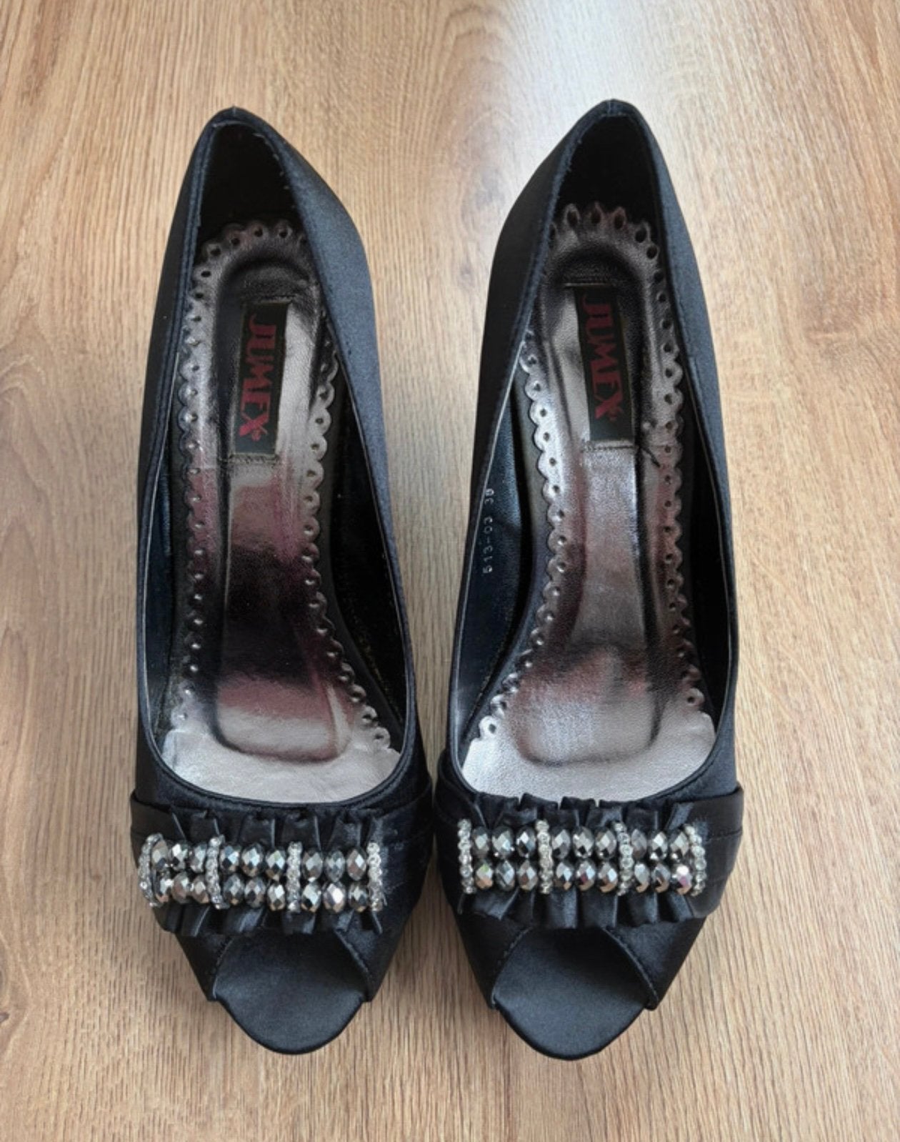 Zwarte Pumps - maat 38/38,5, Ophalen of Verzenden, Zo goed als nieuw, Zwart