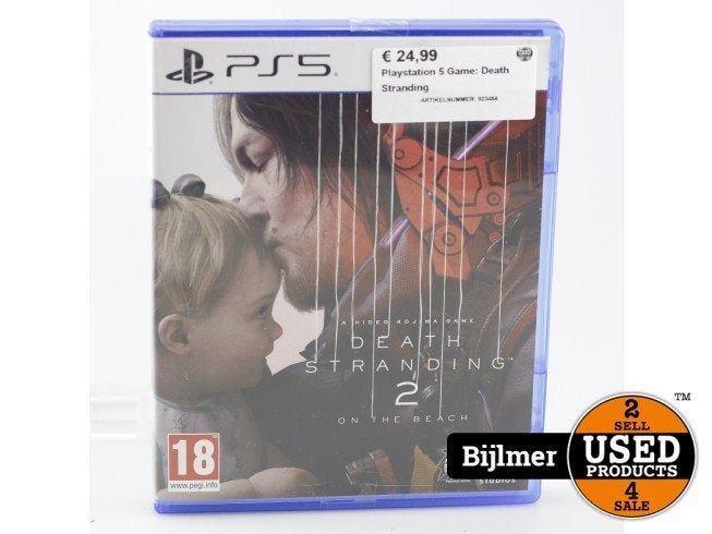 Playstation 5 Game: Death Stranding, Sony, Zo goed als nieuw, Support@sony.com, 1-7-1 Konan, Minato-ku
Tokyo 108-0075
Japan