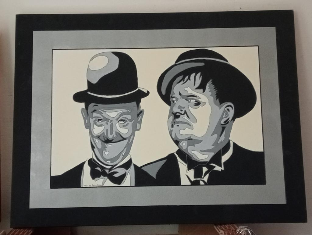 Frans Rosier Pop Art schilderij gemengde techniek, Ophalen of Verzenden