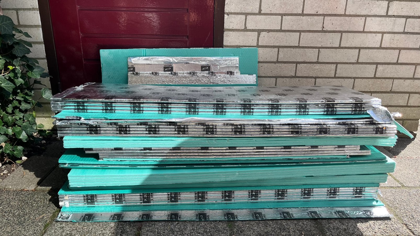 Ondervloer/isolatieplaten, Ophalen, Overige materialen, 30 cm of meer, Gebruikt