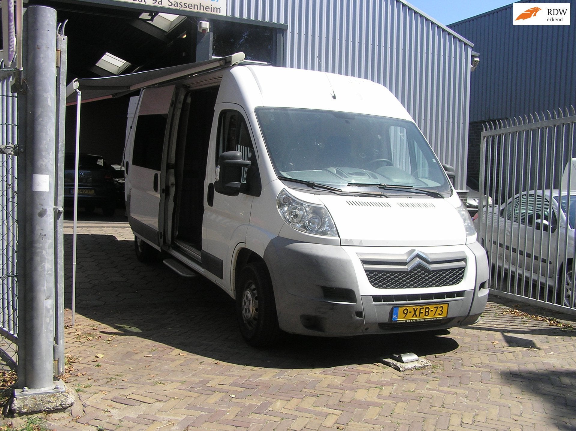 Citroen JUMPER Buscamper airco twee persoons nieuwe apk, Overige merken, Buscamper of Camperbus, Tot en met 2, Bedrijf
