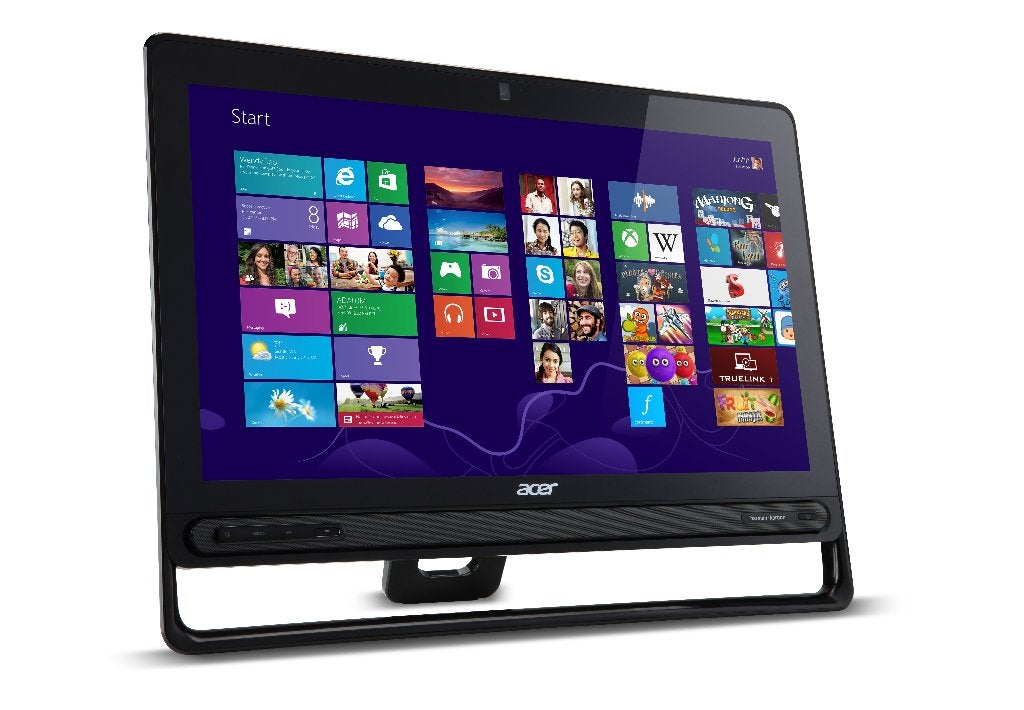 Acer Aspire z3-105 All in One pc met touchscreen, Computers en Software, Desktop Pc's, Ophalen, Gebruikt, HDD, Met monitor