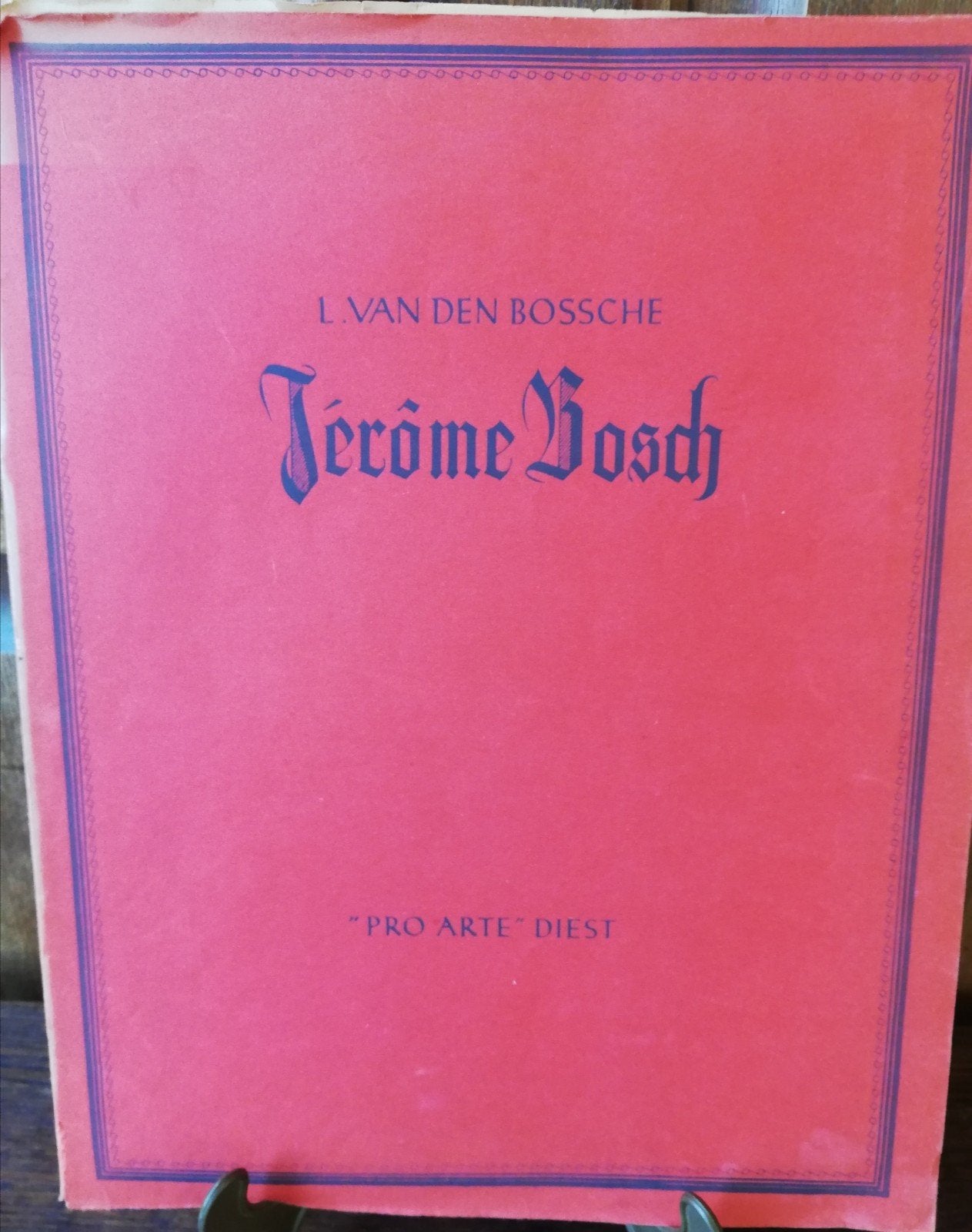 Jheronimus Bosch/Jerome Bosch. 1944., L. v. d. Bosch., Schilder- en Tekenkunst, Ophalen, Gelezen