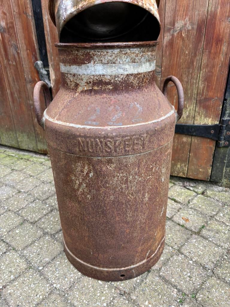 Melkbus verenigde Veluwsche Nunspeet, Ophalen