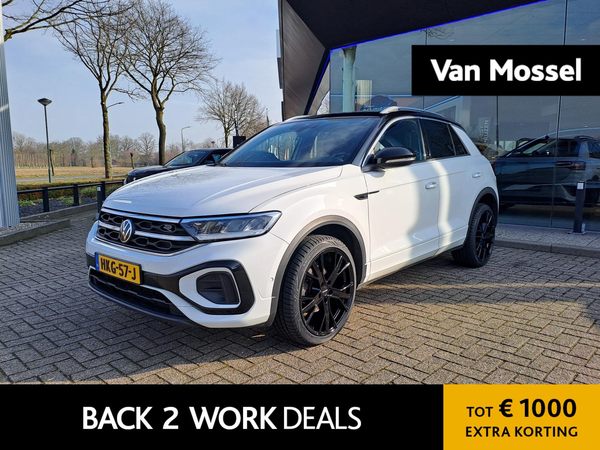 Volkswagen T-Roc 1.5 TSI R-Line | 150PK | AUTOMAAT | NAVIGAT, 12 maanden, 1258 kg, 1498 cc, 4 cilinders