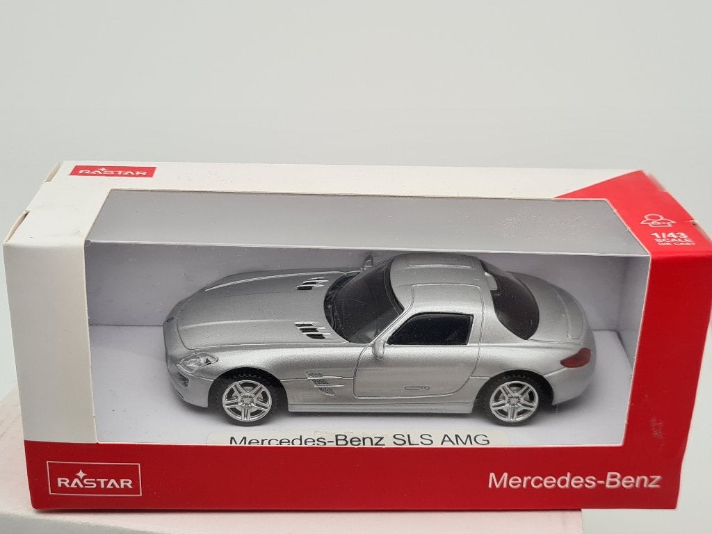AMG Mercedes-Benz SLS - Rastar 1/43, Verzenden, Zo goed als nieuw, Auto, Overige merken
