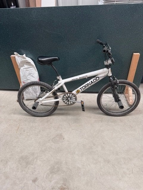 Cross fiets, Ophalen, Gebruikt, Staal, Velgrem
