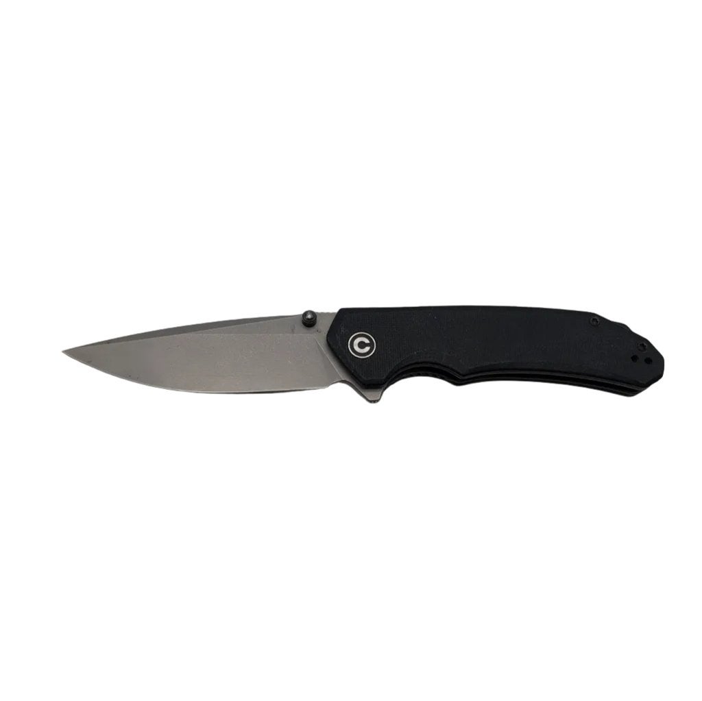 Civivi Brazen Drop Point Black G10 – Grade B, Caravans en Kamperen, Ophalen of Verzenden, Zo goed als nieuw