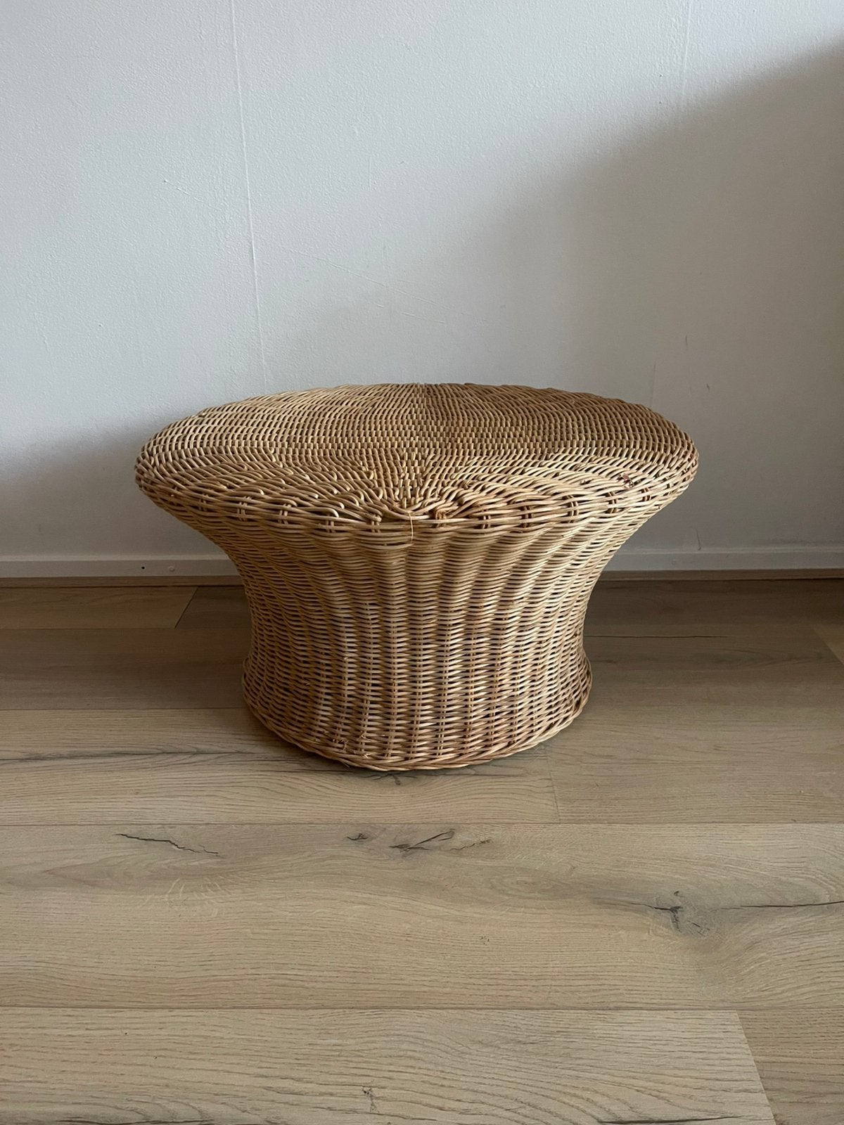 Vintage IKEA Storvik kruk / poef – Ontwerp Carl Öjerstam, Ophalen of Verzenden, Zo goed als nieuw, Hout