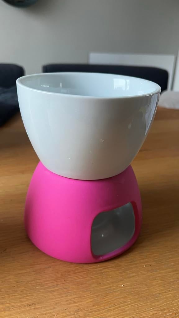 Mini fondue-setje, Ophalen of Verzenden, Gebruikt, Waxinelicht, Fondueset
