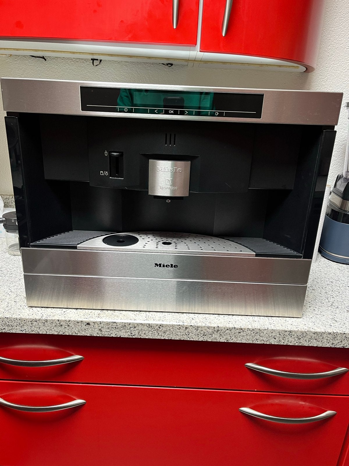 Miele CVA 3660 Inbouw Koffiemachine - Nespresso, Witgoed en Apparatuur, Ophalen, Koffiepads en cups, Gebruikt, Koffiemachine
