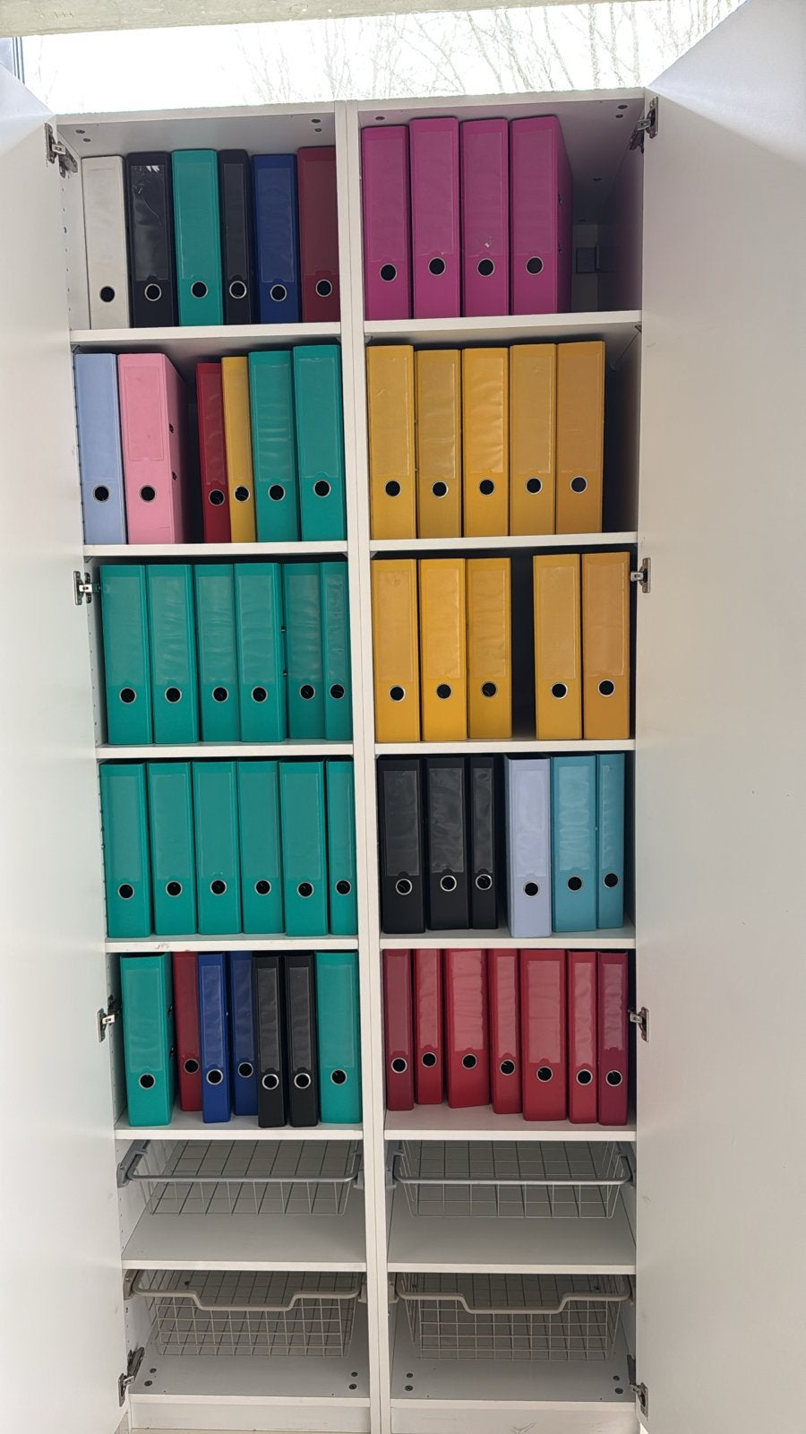2x IKEA Pax Kast 236x60x50 - Hoogglans Wit 75 euro per stuk, Ophalen, Overige materialen, Gebruikt, 200 cm of meer