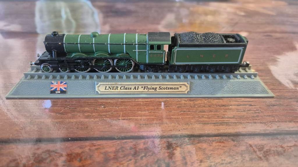 LNER Class A1 "Flying Scotsman" modeltrein, Overige merken, Gebruikt, Locomotief, Gelijkstroom of Wisselstroom