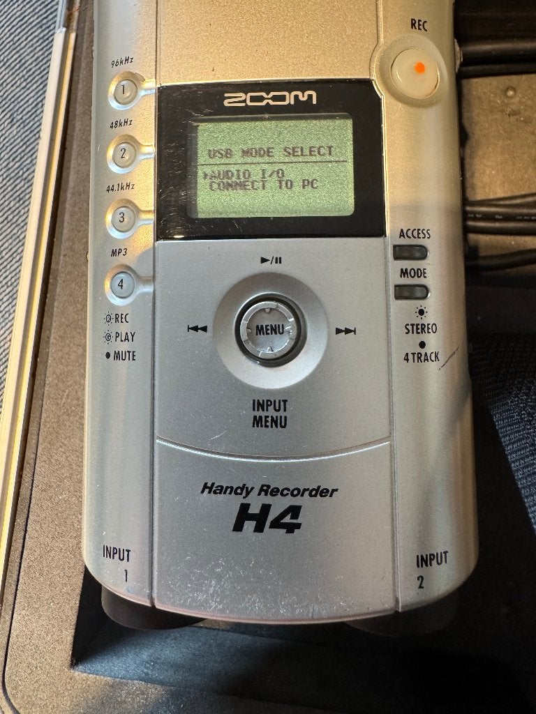 Zoom H4 recorder, Ophalen of Verzenden, Gebruikt, Overige typen
